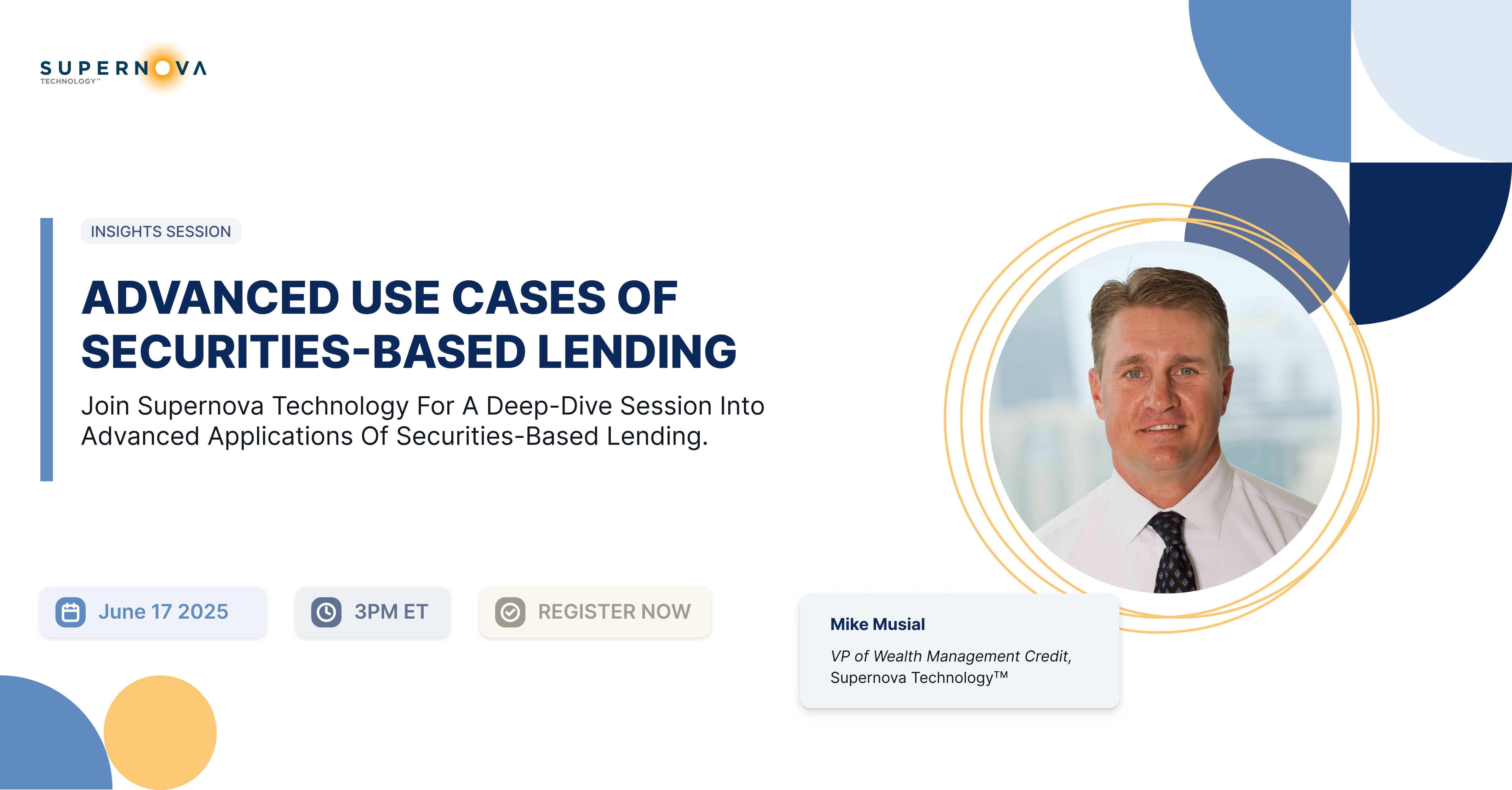Insights Session: Advanced Use Cases of Securities-Based Lending